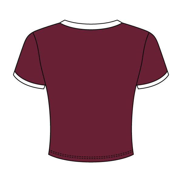 Ribbed Ringer Baby Tee - The Collegiate Lineup