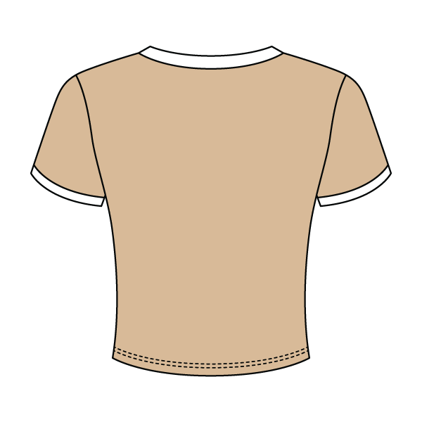 Ribbed Ringer Baby Tee - The Collegiate Lineup