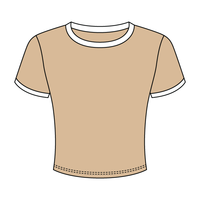 Ribbed Ringer Baby Tee - The Collegiate Lineup