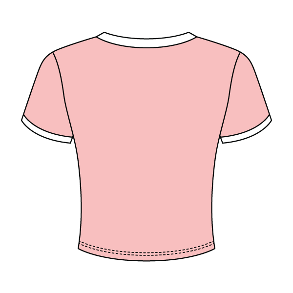 Ribbed Ringer Baby Tee - The Collegiate Lineup