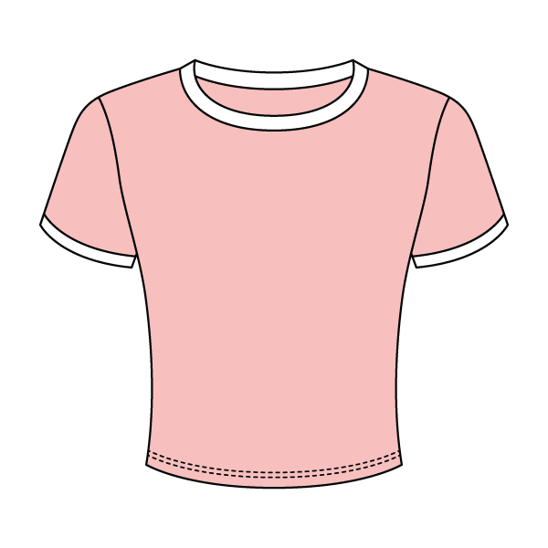 Ribbed Ringer Baby Tee - The Collegiate Lineup