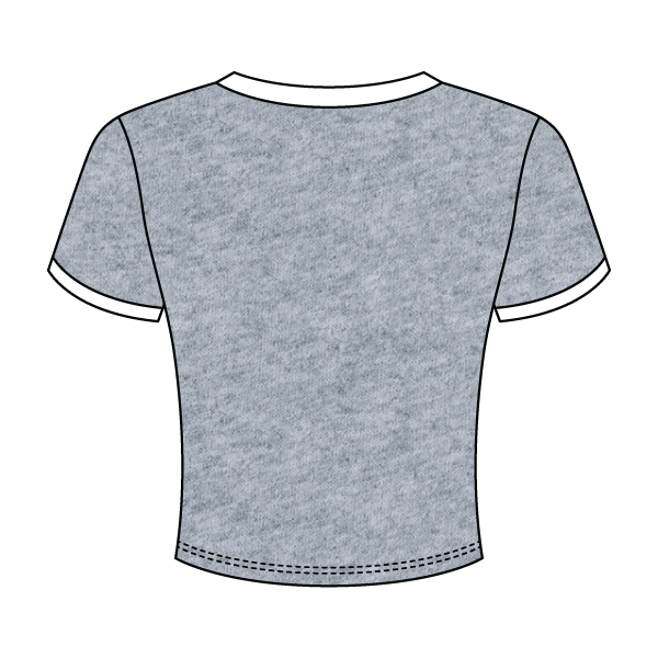Ribbed Ringer Baby Tee - The Collegiate Lineup