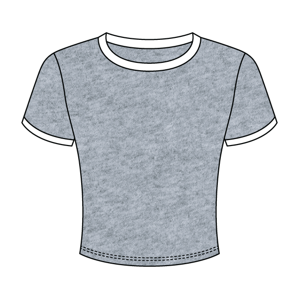 Ribbed Ringer Baby Tee - The Collegiate Lineup