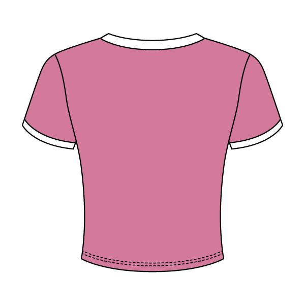 Ribbed Ringer Baby Tee - The Collegiate Lineup