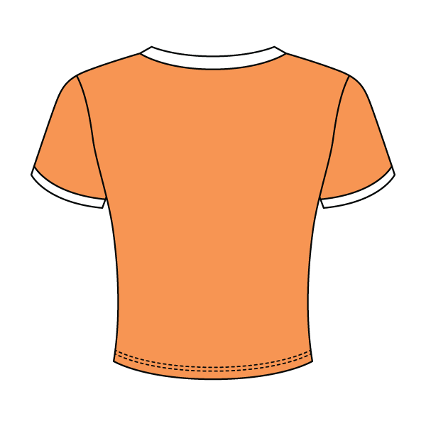 Ribbed Ringer Baby Tee - The Collegiate Lineup