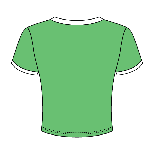 Ribbed Ringer Baby Tee - The Collegiate Lineup