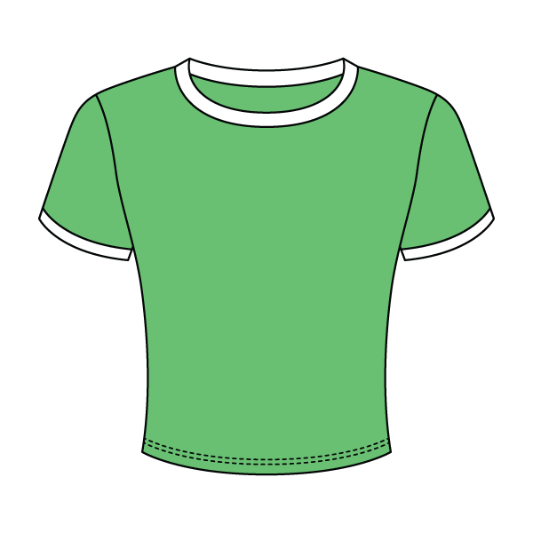 Ribbed Ringer Baby Tee - The Collegiate Lineup