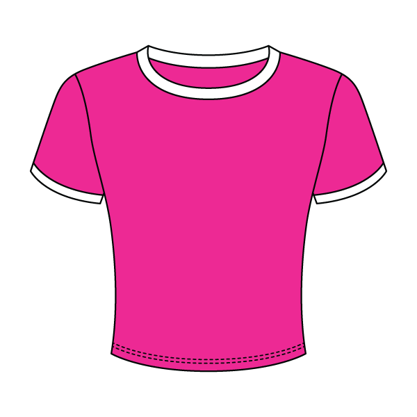Ribbed Ringer Baby Tee - The Collegiate Lineup