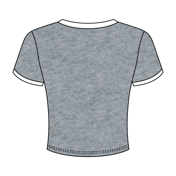 Ribbed Ringer Baby Tee - The Collegiate Lineup