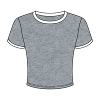 Ribbed Ringer Baby Tee - The Collegiate Lineup