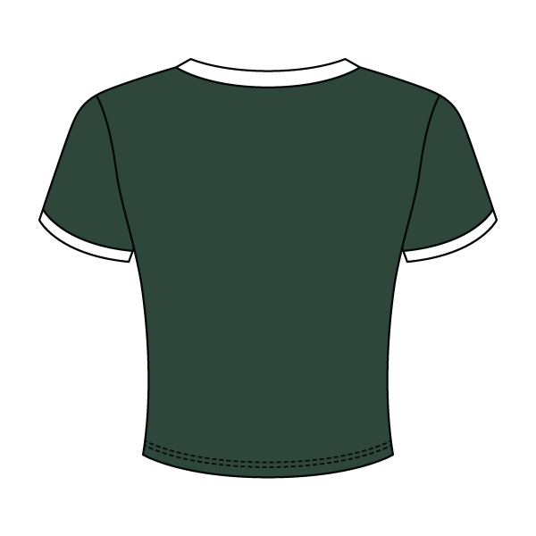 Ribbed Ringer Baby Tee - The Collegiate Lineup