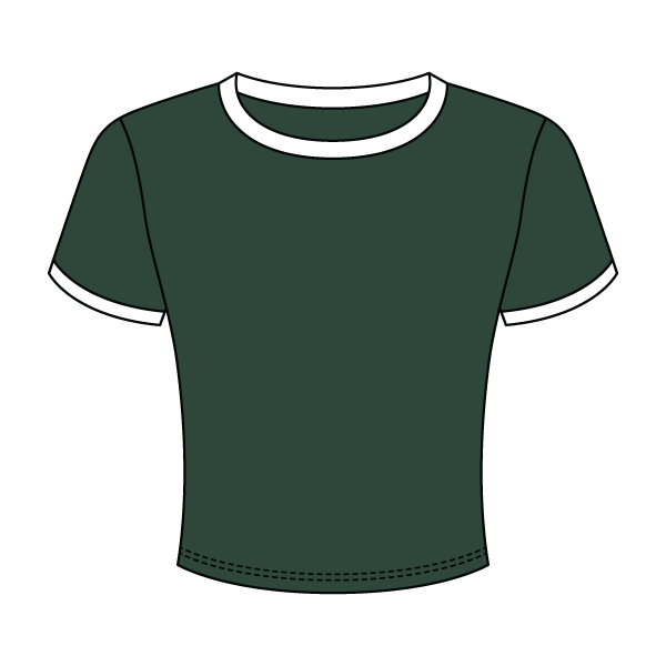 Ribbed Ringer Baby Tee - The Collegiate Lineup