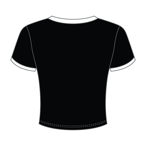 Ribbed Ringer Baby Tee - The Collegiate Lineup