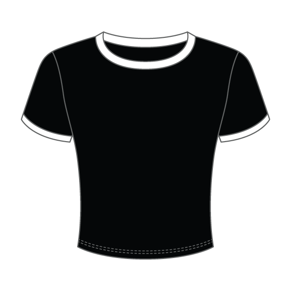 Ribbed Ringer Baby Tee - The Collegiate Lineup