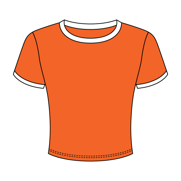 Ribbed Ringer Baby Tee - The Collegiate Lineup