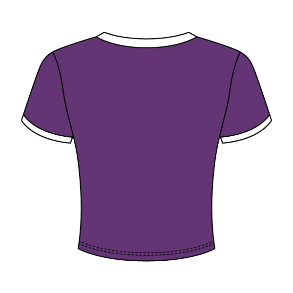 Ribbed Ringer Baby Tee - The Collegiate Lineup