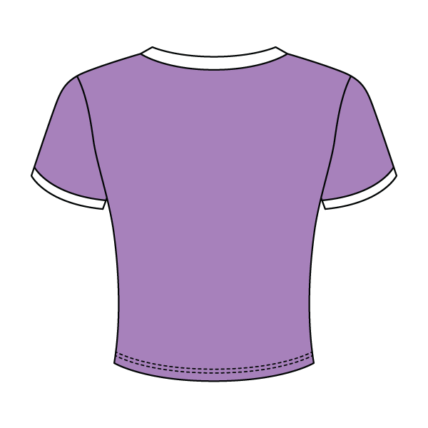 Ribbed Ringer Baby Tee - The Collegiate Lineup