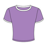 Ribbed Ringer Baby Tee - The Collegiate Lineup