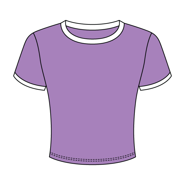 Ribbed Ringer Baby Tee - The Collegiate Lineup