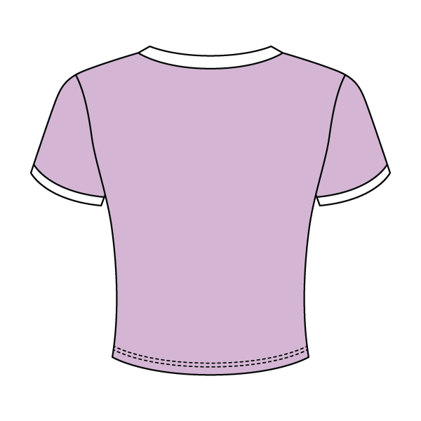 Ribbed Ringer Baby Tee - The Collegiate Lineup
