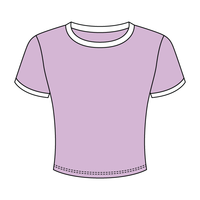 Ribbed Ringer Baby Tee - The Collegiate Lineup