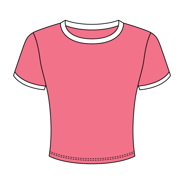 Ribbed Ringer Baby Tee - The Collegiate Lineup