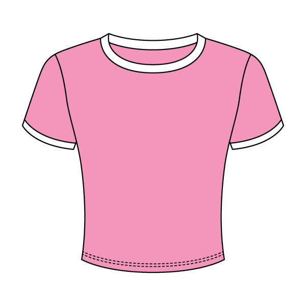 Ribbed Ringer Baby Tee - The Collegiate Lineup