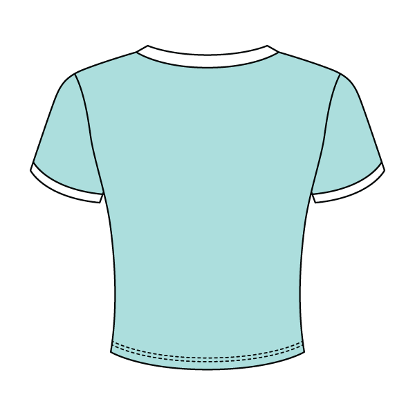 Ribbed Ringer Baby Tee - The Collegiate Lineup