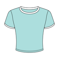 Ribbed Ringer Baby Tee - The Collegiate Lineup