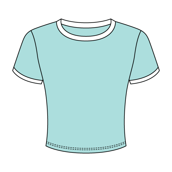 Ribbed Ringer Baby Tee - The Collegiate Lineup