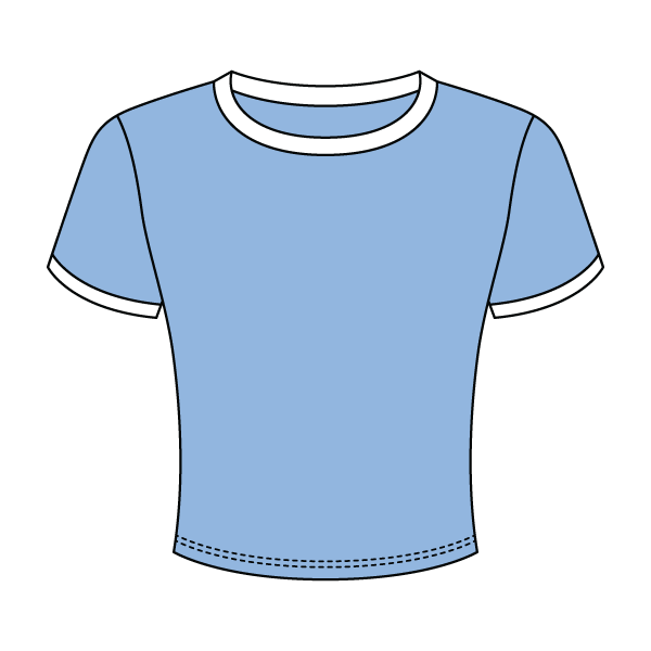 Ribbed Ringer Baby Tee - The Collegiate Lineup