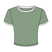 Ribbed Ringer Baby Tee - The Collegiate Lineup