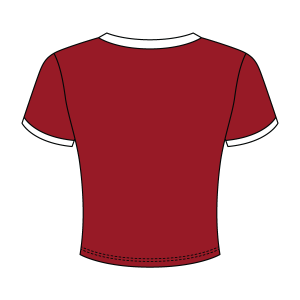 Ribbed Ringer Baby Tee - The Collegiate Lineup