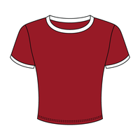 Ribbed Ringer Baby Tee - The Collegiate Lineup