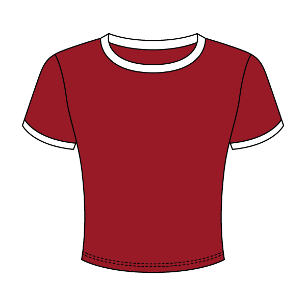 Ribbed Ringer Baby Tee - The Collegiate Lineup
