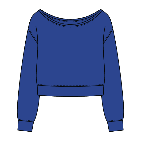 トレーナー/スウェット herlipto Off The Shoulder Pullover CARB-YD615-GREY-22HOL-Off-
