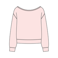 Daydream Off Shoulder Sweatshirt - The Collegiate Lineup