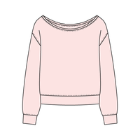 Daydream Off Shoulder Sweatshirt - The Collegiate Lineup