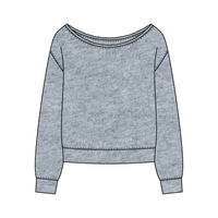 Daydream Off Shoulder Sweatshirt - The Collegiate Lineup