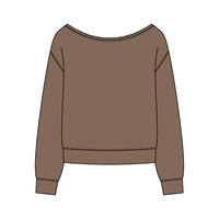 Daydream Off Shoulder Sweatshirt - The Collegiate Lineup