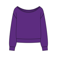 Daydream Off Shoulder Sweatshirt - The Collegiate Lineup