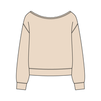 Daydream Off Shoulder Sweatshirt - The Collegiate Lineup