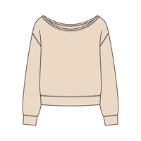 Daydream Off Shoulder Sweatshirt - The Collegiate Lineup