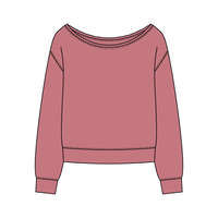 Daydream Off Shoulder Sweatshirt - The Collegiate Lineup