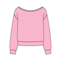 Daydream Off Shoulder Sweatshirt - The Collegiate Lineup