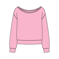 Daydream Off Shoulder Sweatshirt - The Collegiate Lineup