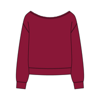 Daydream Off Shoulder Sweatshirt - The Collegiate Lineup