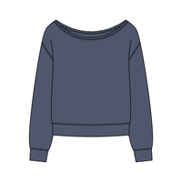 Daydream Off Shoulder Sweatshirt - The Collegiate Lineup