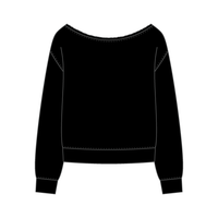 Daydream Off Shoulder Sweatshirt - The Collegiate Lineup