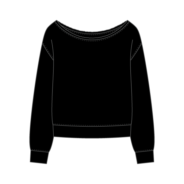 Daydream Off Shoulder Sweatshirt - The Collegiate Lineup
